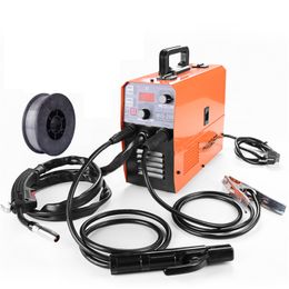 220V MIG-200 Welder Welding Machine With MIG TIG MMA 3 In 1 Function Fit Carbon Galvanised Stainless Steel For Soldering