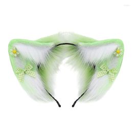 Party Supplies Cartoon Headband Animal Ear Shape Hair Hoop Plush Headpiece Band Rave Cosplay Costume Prop Unisex