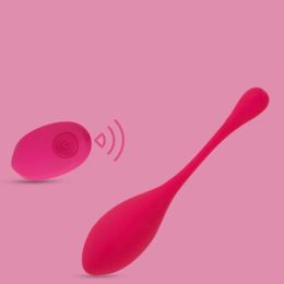 Beauty Items Remote Control Vibrating Liquid Silicone Jumping Egg Dildo Wireless Female Massage Stimulation Vaginal Masturbation For Lesbian
