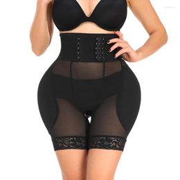 Women's Shapers S-6XL Women Shapewear BuLifter Body Shaper Panties High Waist Hip Padded Enhancer Booty Lifter Tummy Control Panty With