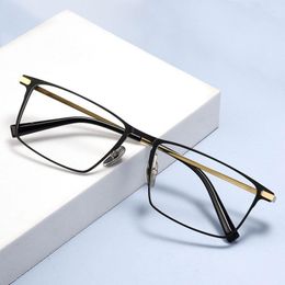 Sunglasses Frames Business Style Ultralight Titanium Men's Glasses Frame For Myopia Reading Prescription Spectacles Full Rim Eyewear