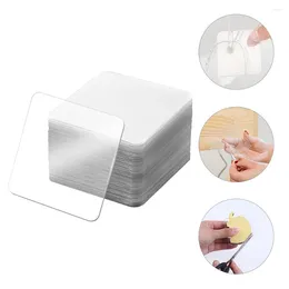 Gift Wrap 100pcs Household Sticky Clear Adhesive Tape Transparent Tapes Double Sided Pads