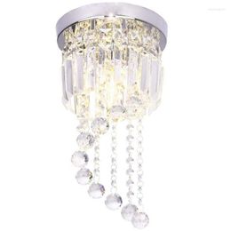 Ceiling Lights Nordic Aisle Light Corridor Porch Balcony Simple And Modern Cloakroom Entrance Luxury Crystal Lamps