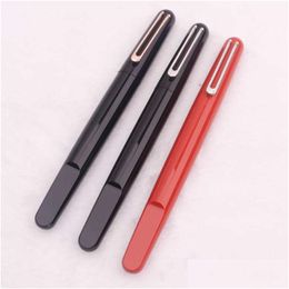 Ballpoint Pens Promotion Magnetic High Quality M Series Roller Ball Pen Red Black Resin And Plating Carving Office School Supplies A Dh4Cm