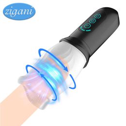 Beauty Items Automatic Rotating Sucking Masturbator for Man Glans Delay Trainer Real Vagina Male Massager G Spot Stimulator sexy Toys Men