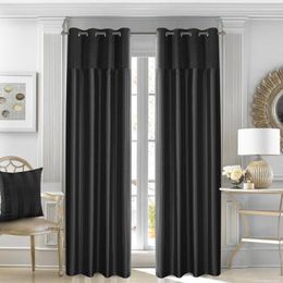 Curtain Luxury High Quality Blackout Curtains For Bedroom Living Room Kitchen Elegant Stitching Shadding Custom Made Window Drapes