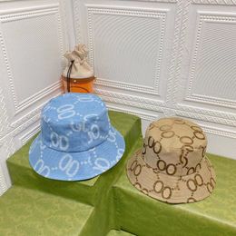 Designer Mens Womens Bucket Hat Fitted Hats Sun Prevent Bonnet letter design fashion sunshade cap temperament versatile hat couple travel wear good
