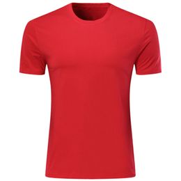 Men's TShirts Custom Men Clothing Tops Red Short Sleeve 230109
