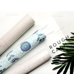 Wallpapers Small Fresh Wallpaper Bedroom TV Background Wall Brick Paper Closet Door Drawer Stickers Furniture Renovation