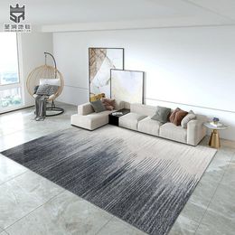 Carpets Crystal Velvet Living Room Carpet Modern Ins Style Nordic Printed Floor Mats Villa Coffee Table
