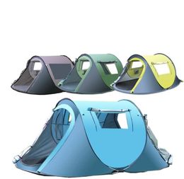 Automatic Open Camping tents portable backpacking tents canopy shelters Outdoor Hiking Camping Beach Travel family tent