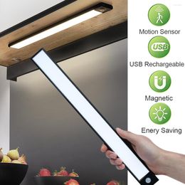 Night Lights Light Motion Sensor Under Cabinet Bedroom Kitchen Lighting Staircase Closet Room Aisle