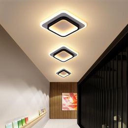 Ceiling Lights MDWELL Modern Led For Living Room Foyer Bedroom Dining Study Lamp Nordic Simplicity Light