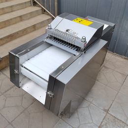 Commercial Dicing Machine Stainless Steel Meat Dicer Micro Frozen Meat Chicken Cutting Machine Meat Slicer