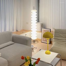 Floor Lamps Glass Ball Lamp Bamboo Crystal Standing Feather Modern Arc