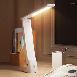 Table Lamps Dimming Tinting Folding Lamp Nordic Style Led Light Bedroom Charging Home Eye Protection Night Lights