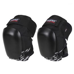 Knee Pads Elbow & PROPRO Thicken Protector For Skiing Skateboard Sports Gear U-Shape Hard Shell