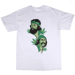 Men's T Shirts Cheech & Chong Tribute T-Shirt Cotton Up In Smoke Next Movie Print Shirt Mens Short Sleeve Top Tee Anime