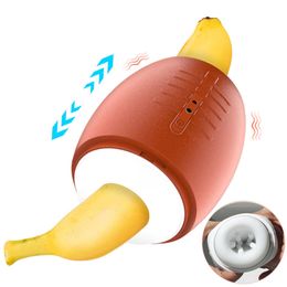 Beauty Items Automatic Male Masturbator Cup Penis Massager 10 Frequency Vibrator Trainer Vagina Oral sexy Pussy Masturbation Toys For Men