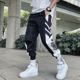 Men's Pants Stylish Sports Lightweight Men Pockets Simple Casual Loose Hip Hop Cropped Dancing