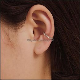 Ear Cuff 1Pc Tiny Dainty Conch Hie Cz Non Pierced Diamond Nose Ring Fashion Jewellery Women Gift 1158 T2 Drop Delivery Earrings Otntd