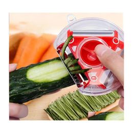 Other Kitchen Tools Vegetables Peeler Fruit Shredding Tool 3 In 1 Stainless Steel Blade Drop Delivery Home Garden Dining Bar Dhkxz