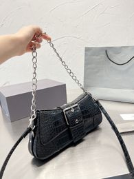 Luxury Bag Fashion Shoulder Bag brand female designer Handbag Chain Underarm Bags Clamshell Purse Unique design 30cm