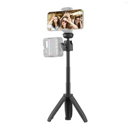 Tripods Mini Tripod Extendable Stand Lightweight 4 Levels Of Adjustable Height For Phone Camera Selfie Video Recording