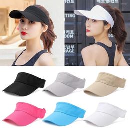 Cycling Caps Breathable Air Sun Hat Men Women Adjustable Sports Visor Baseball Cap UV Protection Summer Casual Beach Golf Running