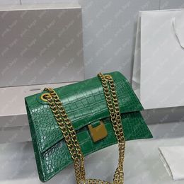 Designer Handbag Crush Women Shoulder Bag Chain Strap Crocodile Women Luxurys Designers Bags Cross body Handbags Purses Women Tote 0109