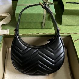 Designer 7A Quality Top bag Handbag Chain One Shoulder Messenger Underarm bag 699514 Fashion Classic Women's Genuine Leather bag Wave Pattern Luxury Custom mad