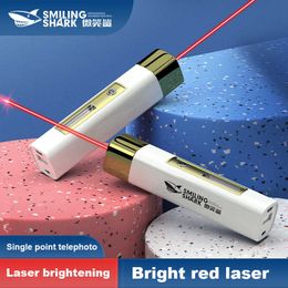 Flashlights Torches 500nm 635nm Tactical Laser Pointer Sight Flashlight With COB Side Light Laser Long-range Teasing Cat Sand Table Teaching Laser 0109