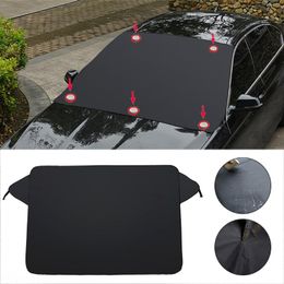 Car Sunshade Folding Aluminum Foil Insulation Sun Block Magnet Large Glass Visor Protector Accessory