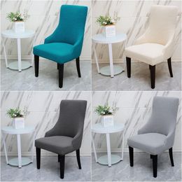 Chair Covers Water Repellent Polar Fleece Accent Dining Cover High Back Sloping Armchair Seat Slipcover Office Club