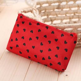 Storage Bags Mini Cute Cosmetic Bag Change Pencil Case Women's Wash Jewellery Gift Packaging Small Square Pouch Organiser