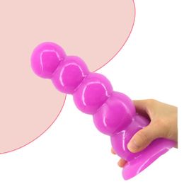 Beauty Items Huge Size Dildo Strong Suction Beads Anal Plug sexy Toys For Women Men Fake Penis Big Dildos Anus Massage Adult Product Shop