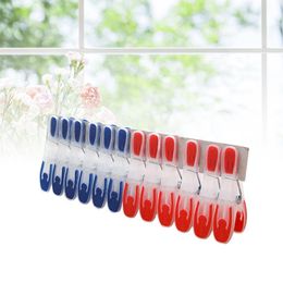 Clothing Storage & Wardrobe Pcs Plastic Clothespins Mini Non-slip Windproof Laundry Clips Po For Underwear Socks DryingClothing