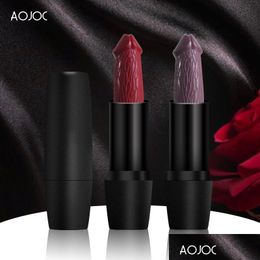 Lipstick 20 Colours Penis Head Mushroom Long Lasting Moisture Cosmetic Rouge Matte Lips Makeup Rossetto Drop Delivery Health Beauty Dhkup