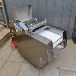 Electric Meat Cutting Machine Commercial Stainless Steel Bone Cutter For Ribs Chicken Duck Squid Frozen Fish Dicing Machine