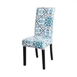 Chair Covers Dining For Room Printed Stretch Parsons Slipcover Set 1/4/6 Pieces Housse De Chaise