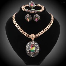 Necklace Earrings Set Jewellery Crystal Bracelet Ring And Wedding Jewellery Traditional Design Bridal 18 Styles