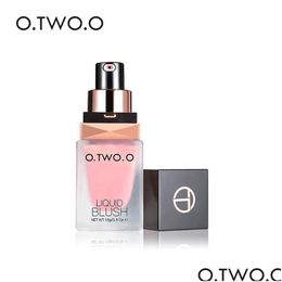 Blush Pink Bright Liquid Blushes 4 Colour Natural Longlasting Easy To Wear Face Moisturiser Cream Contour Makeup Drop Delivery Health Dhtwi