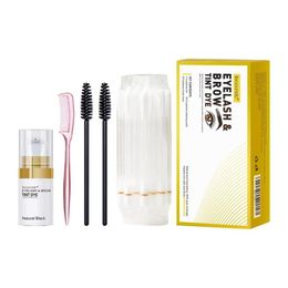 Eyebrow Enhancers Ibcccndc Professional Tint Kit Enhancer Semi Permanent Eyebrows Coloring Waterproof Longlasting Easy To Wear Makeu Dhkxa