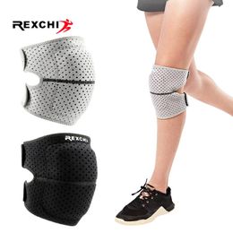 Knee Pads Elbow & REXCHI EVA Men Women Elastic Kneepad Patella Brace Pressurize Support Basketball Running Fitness Protector Sports Gear