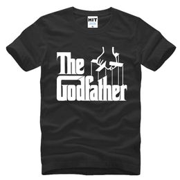 Camisetas Masculinas Fashion The Godfather T Shirts Men Letter Printed T Shirts Manga Curta Algodão Casual God Father Tops 230110