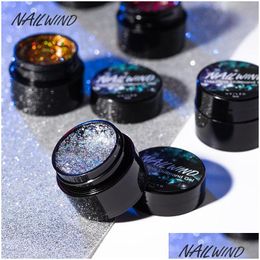 Nail Gel Nailwind Diamond Dazzling Uv Painting Glitter Varnish Hybrid Semi Permanent Base Top Manicure Art Set Drop Delivery Health B Dhodu