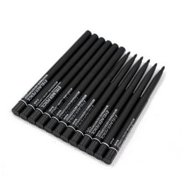 Eyeliner Retractable Black Pencil Matic Rotating Sweatproof Natural Easy To Wear Luxury Makeup Eyebrow Eyeliners Pencils Drop Delive Dhz9Z