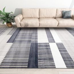 Carpets Modern Nordic Style Luxury Art Stripe Floor Mat Anti-slip Hall Bedroom Home Decoration Carpet For Children's Room Blankets