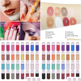 Lip Gloss Biutee 32 Colors Mica Pigment Powder Epoxy Resin For Nail Art Soap Craft Candle Making Bath Bombs Wholesale Drop Delivery Dhhtb