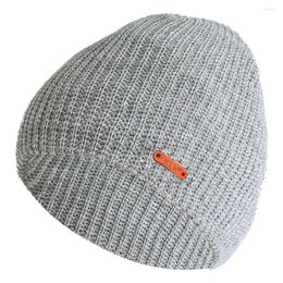 Ball Caps Men Women Baggy Warm Crochet Winter Wool Knit Ski Slouchy Hat